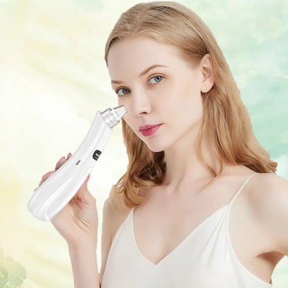 Virelia™ PurePore Vacuum-Dispositivo de limpieza facial con 3 modos de succión para eliminar puntos negros, células muertas e impurezas de la piel.