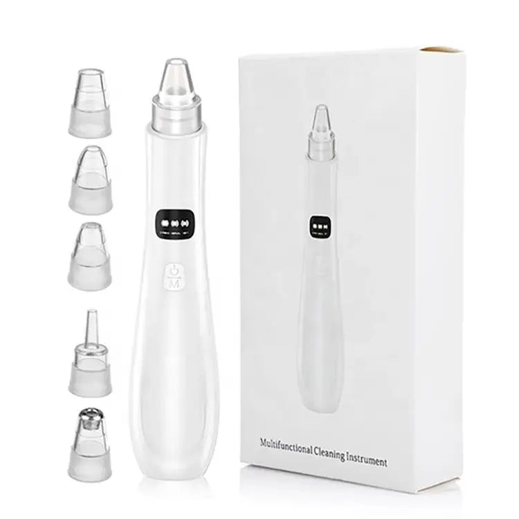 Virelia™ PurePore Vacuum-Dispositivo de limpieza facial con 3 modos de succión para eliminar puntos negros, células muertas e impurezas de la piel.