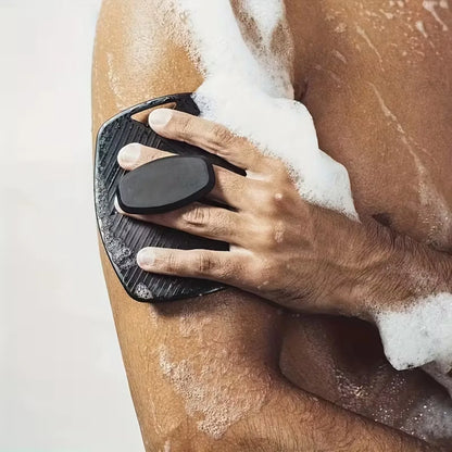 Virelia™ SilkaTouch Set-Set de 4 cepillos exfoliantes de silicona suave para limpieza corporal, masaje delicado y cuidado diario de la piel.