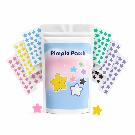 Virelia™ ClearStars – Parches Hidrocoloides para Granos con Diseño de Estrellas para el Cuidado Facial
