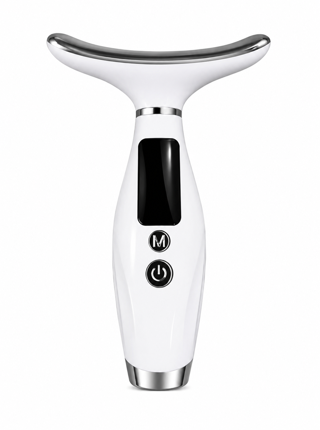 Virelia™ NeckLift Pro – Masajeador Facial y de Cuello con Luz LED, Calor y Vibración Rejuvenecedora
